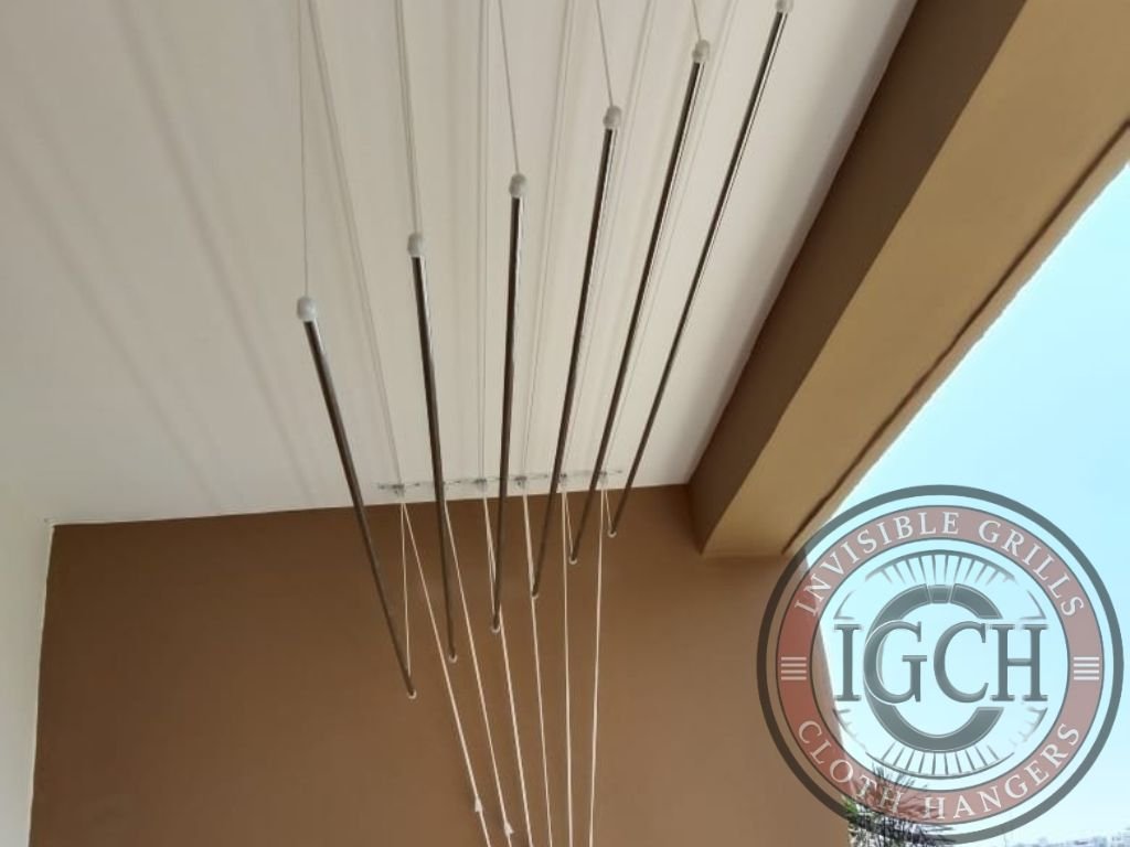 Space-saving ceiling cloth hangers in Tarnaka for apartments and homes