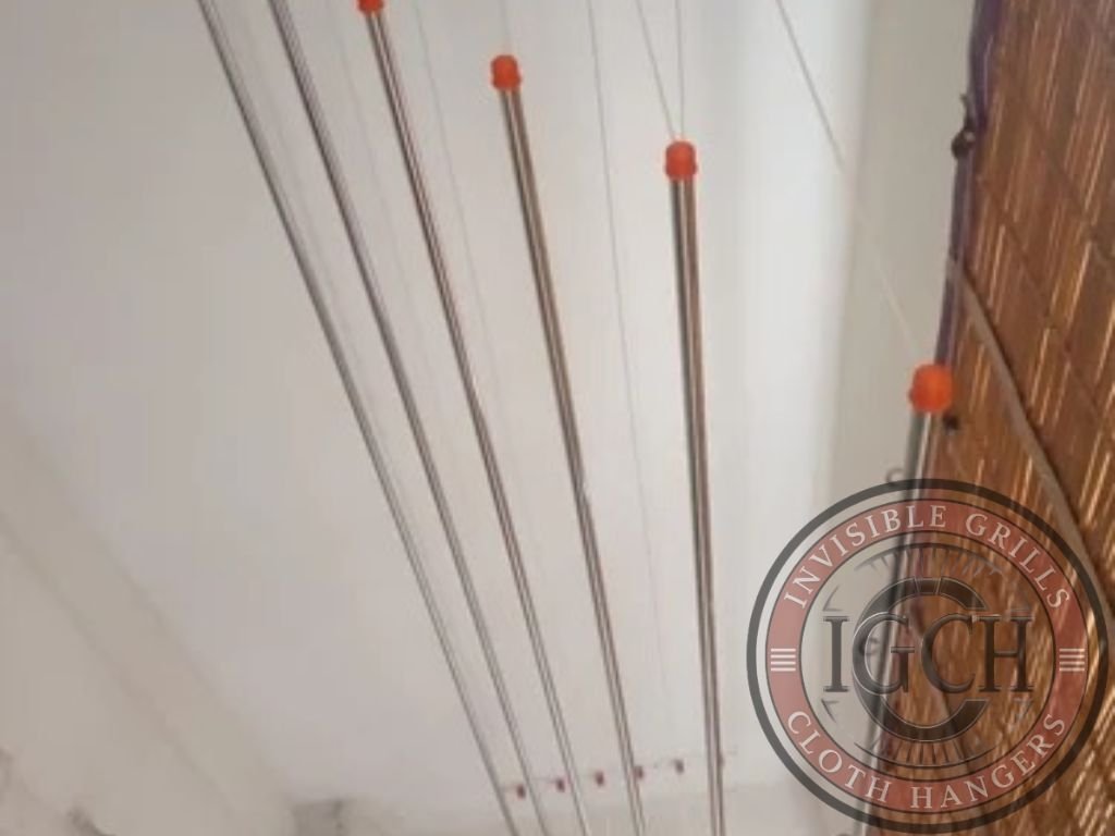 Space-saving ceiling cloth hangers in Moosapet for apartments and homes