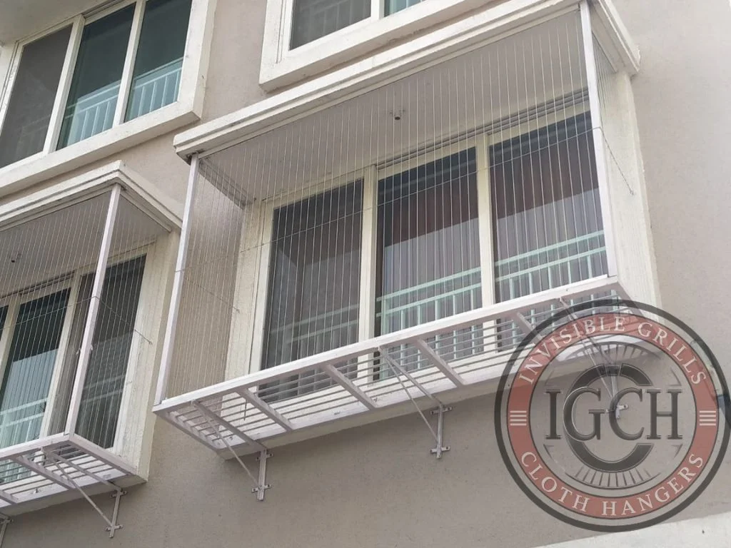 Premium Invisible Window Grills providing secure and stylish protection for homes, balconies, and windows in Hyderabad, Vizag, Vijayawada, Warangal, Chennai & nearby areas.