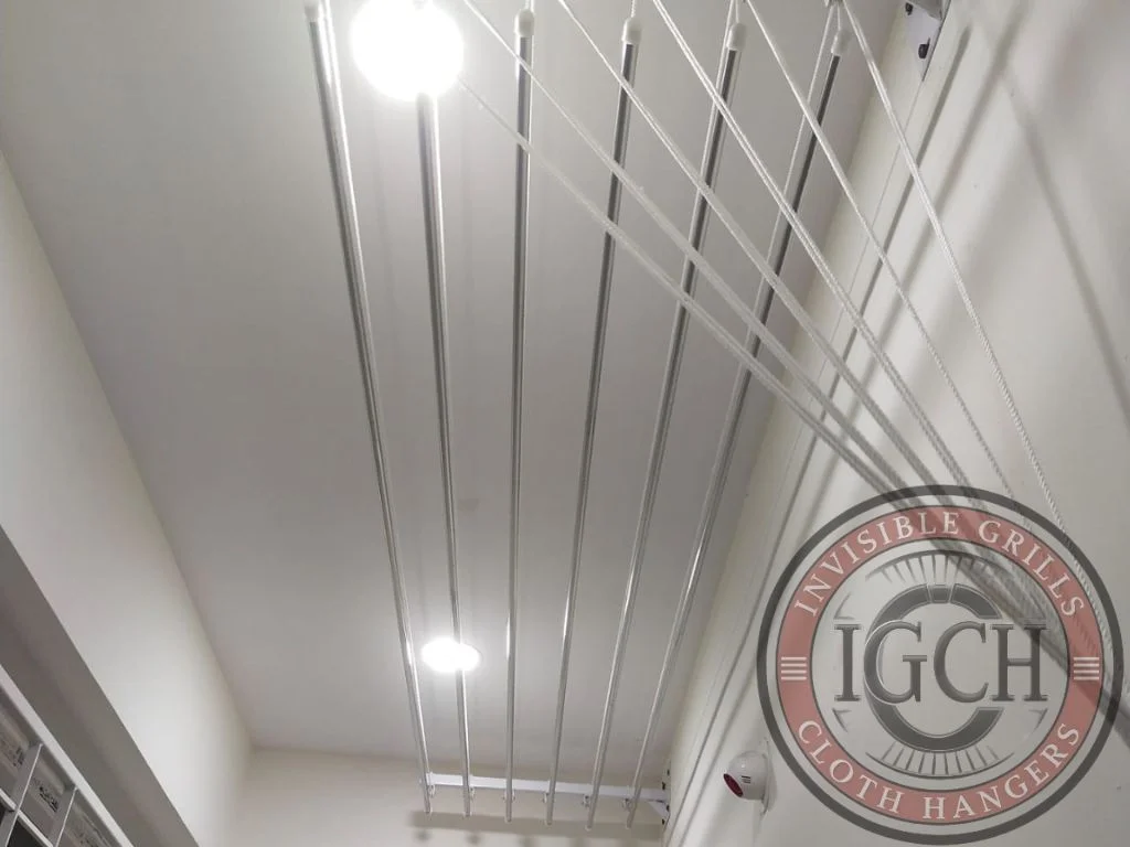 High-quality Wall Mounted Cloth Hangers for convenient and organized clothes drying in Hyderabad, Vizag, Vijayawada, Warangal, Chennai, and nearby locations.