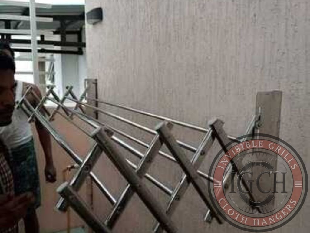 Space-saving ceiling cloth hangers in Warangal for apartments and homes